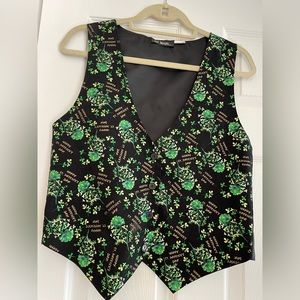Vintage 111 Main Happy St. Patrick’s Day vest